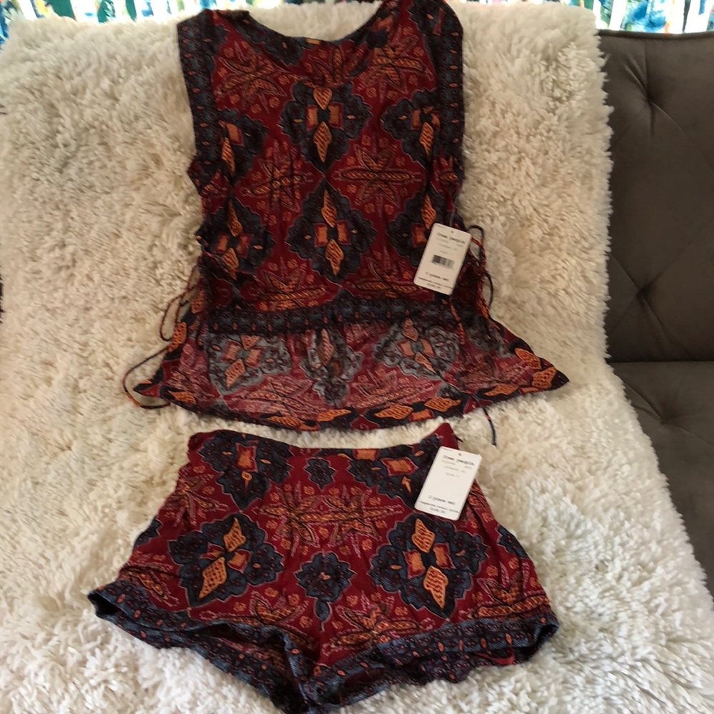 Women’s free people short set